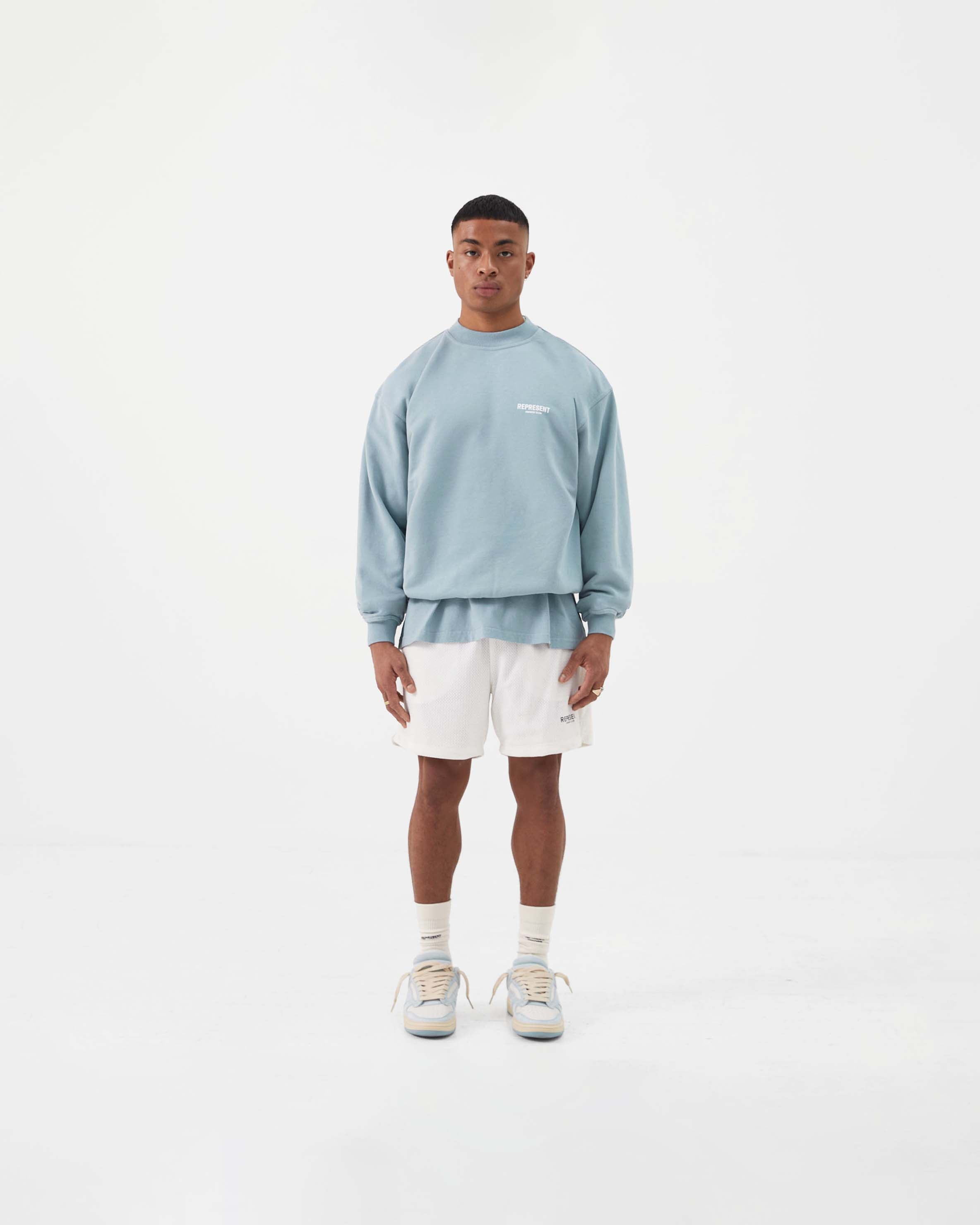 Represent Owners Club Sweater - Powder Blue